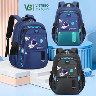 Cặp sách chống gù DIOOGLT Balo Phi Hành Gia Siêu Nhẹ Thoáng Khí Cho Bé Tiểu Học