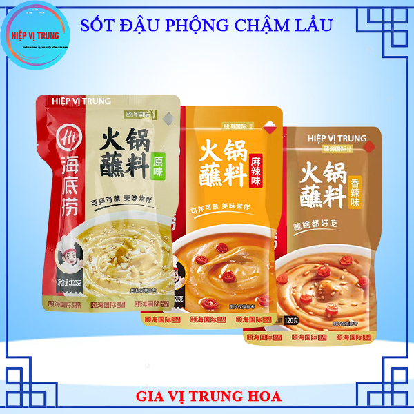 Sốt Chấm Lẩu Haidilao 3 Vị Thơm Ngon