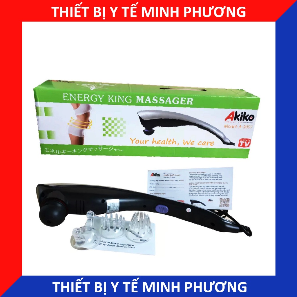 Máy massage bụng giảm mỡ cầm tay Nhật Bản Akiko A-2007