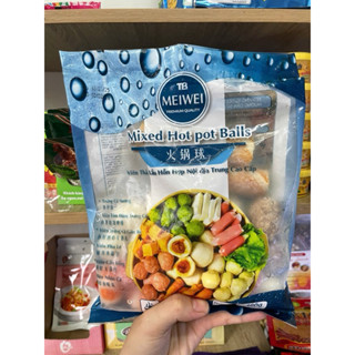  Viên Thả Lẩu Cao Cấp TB Meiwei 460g Mix 6 Vị Đầy Đủ Hóa Đơn An Toàn Tiện Lợi  Hỏa Tốc HN  