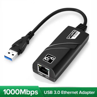 Cáp Chuyển Đổi USB to Lan 2.0 3.0 type C ra Lan Hub Sang Lan 10 100 1000 Mbps sang cổng mạng lan RJ45
