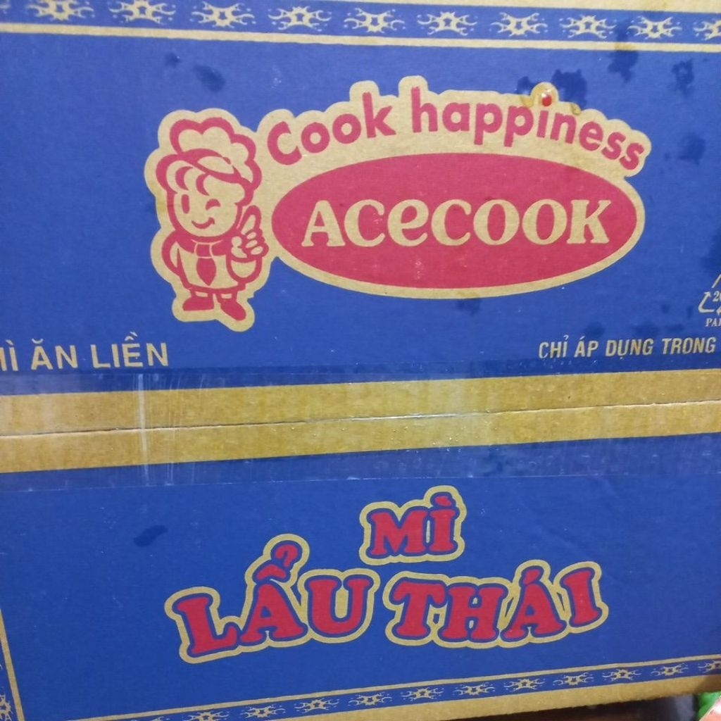 Thùng mì tôm Lẩu Thái Acecook 30 gói