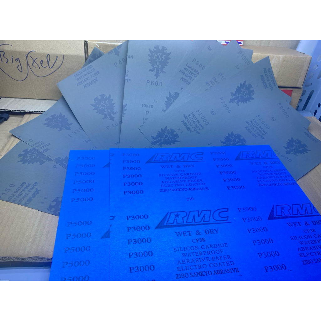Giấy Nhám Nhật Kovax Mịn SIÊU MẠNH SIÊU XỊN ( P150, P400, P800, P1000, P2000, P3000, P5000 )