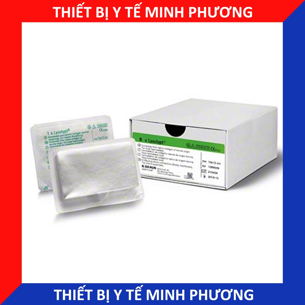 Bông xốp cầm máu Lyostypt size 5x8cm