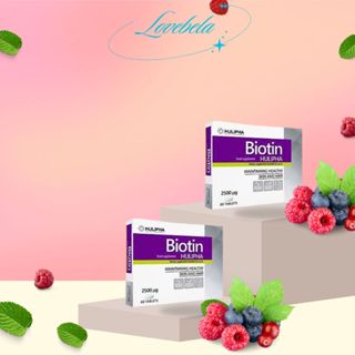 Mọc tóc Biotin kích mọc tóc dày dài ngăn rụng tóc dưỡng tóc dưỡng móng chắc khoẻ
