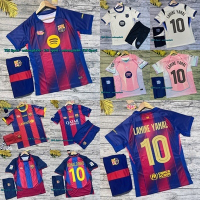 Bộ Quần Áo bóng đá CLB BARCELONA 2025 - 2026 - Hàng Super Thái Chuẩn thi đấu