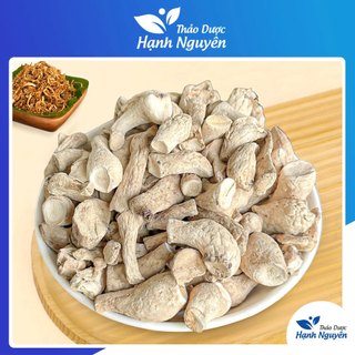  Chân nấm hương khô 100g chân nấm to thơm sạch dùng làm ruốc chà bông nấu món chay hầm canh 