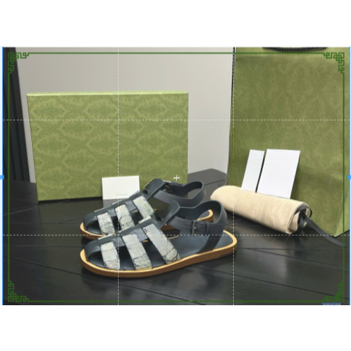 Dép Gu.c.ii Màu Đen Xám Trơn Hàng Cao Cấp - Shop Legia Laurent