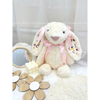 PHỤ KIỆN THỎ JELLYCAT- Set ruy băng nơ cổ và 2 tai cho thỏ