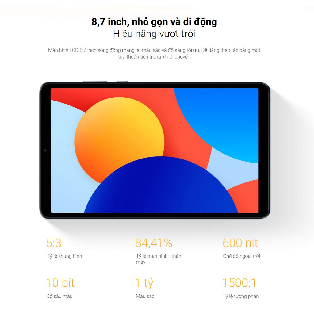 Máy Tính Bảng Xiaomi Redmi Pad SE 4G 8.7 4G 4GB 128GB Chính Hãng | BigBuy360 - bigbuy360.vn