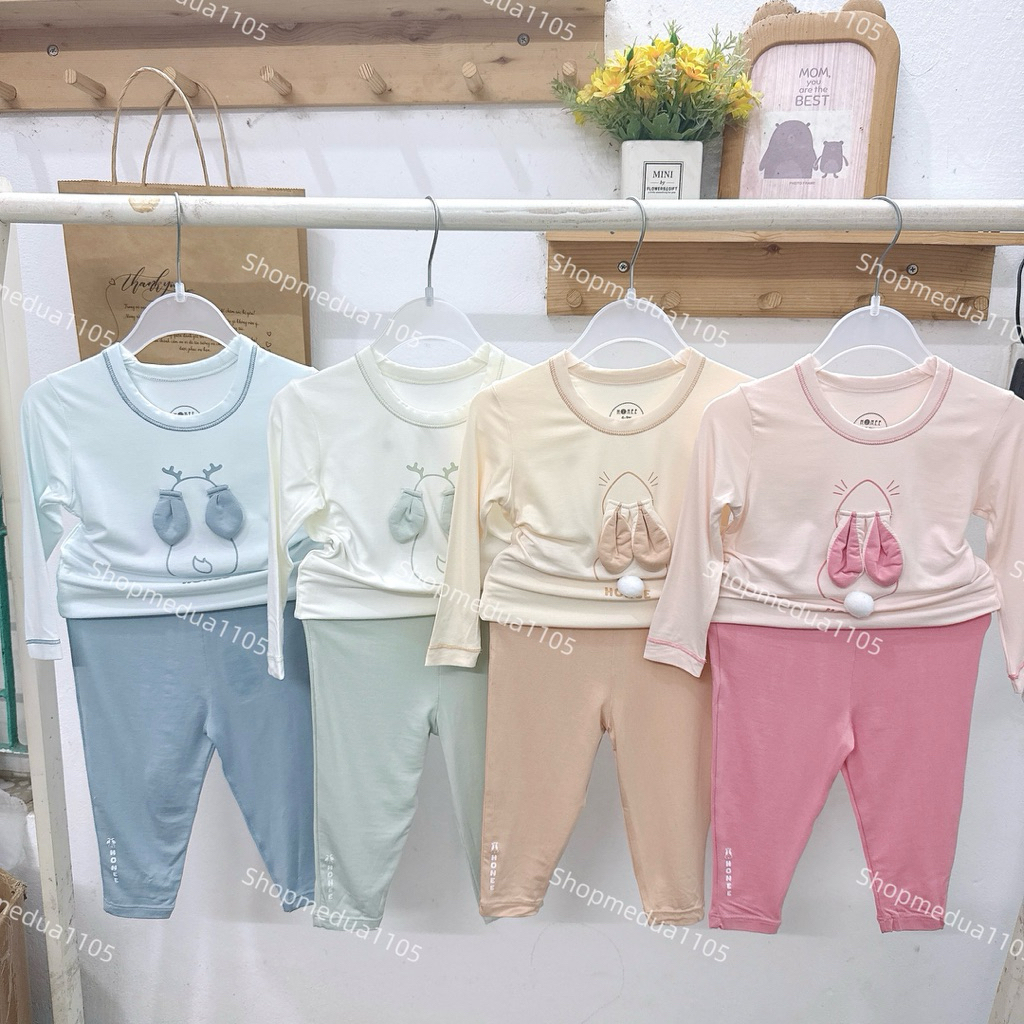 [HRNEE] Bộ dài tay honee size 6-9m đến 3-4y