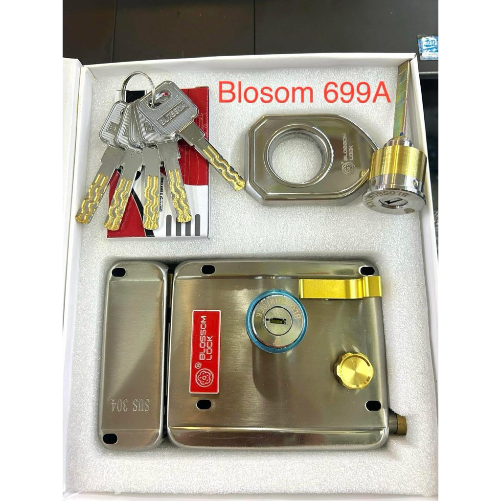 Khoá cửa cổng BLOSSOM 699A lắp được cho cửa lùa