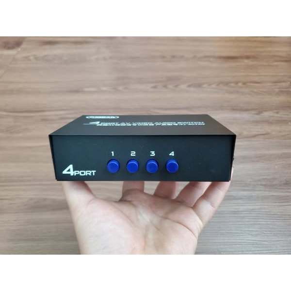 Bộ Chia Tín Hiệu AV Đa Năng FJ-401AV 1 Ra 4 Và 4 Ra 1