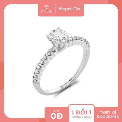 Nhẫn Nữ NDINO280 Vàng Tây 14k Huy Thanh Jewelry