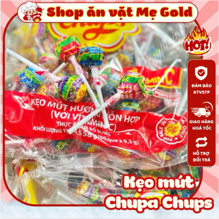 [Bịch 58~60 que] Kẹo mút Chupa Chups các vị, kẹo mút quốc dân