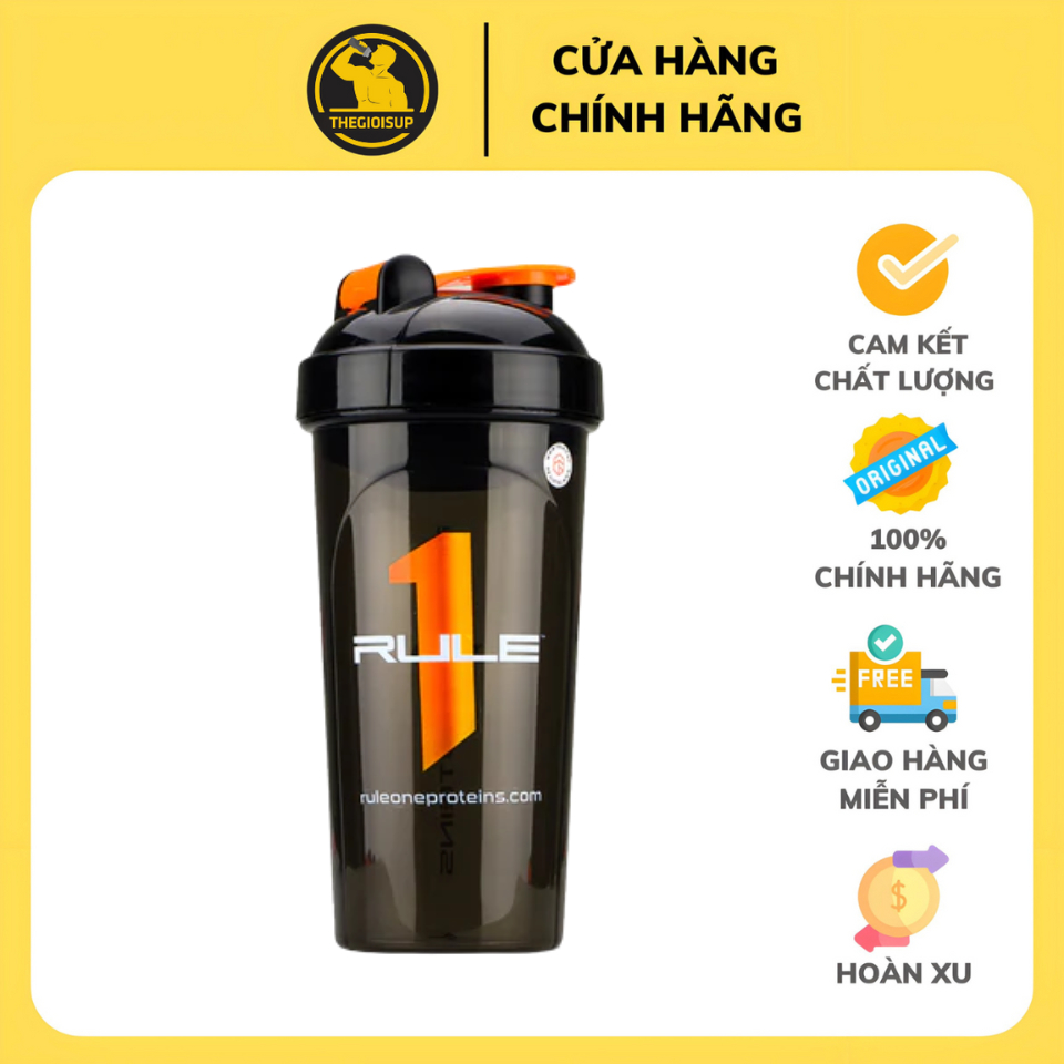 Bình lắc Shaker Rule 1 Legendary - Bình lắc huyền thoại gymer đời đầu