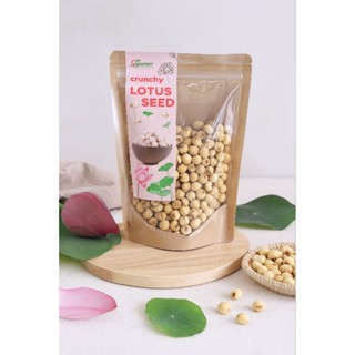 Hạt Sen Sấy Giòn Ăn Liền Không Đường, Thơm Bùi, Tốt Cho Sức Khỏe, Ăn Kiêng - Crunchy Lotus Seed