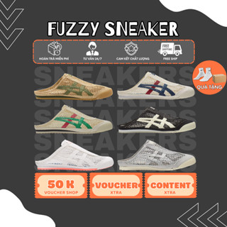 [Best Quality] Giày Sục Onitsuka Tiger Mexico 66 Sabot Hở Gót, Êm Nhẹ, Thoáng Khí Unisex Vintage Hottrend 2025