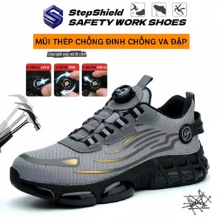 [Nam Nữ Cùng Kiểu]Giày Bảo Hộ Lao Động Giày Cách Nhiệt An Toàn,  Thoáng Khí Trọng Lượng Nhẹ Chống đập và đâm thủng