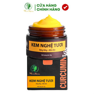 Kem Nghệ Tươi Trắng Da, Ngừa Mụn, Nám, Căng Bóng Da WonMom 50 Gram