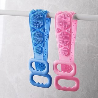 🎗️coco🎗️Dây chà lưng đai chà lưng cọ lưng silicon 2 mặt gai tẩy tế bào chết