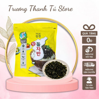 Rong Biển Tẩm Gia Vị Sung Gyung Nhập Khẩu Hàn Quốc, Rong biển vụn Rắc Cơm - Túi Zip 500 gram