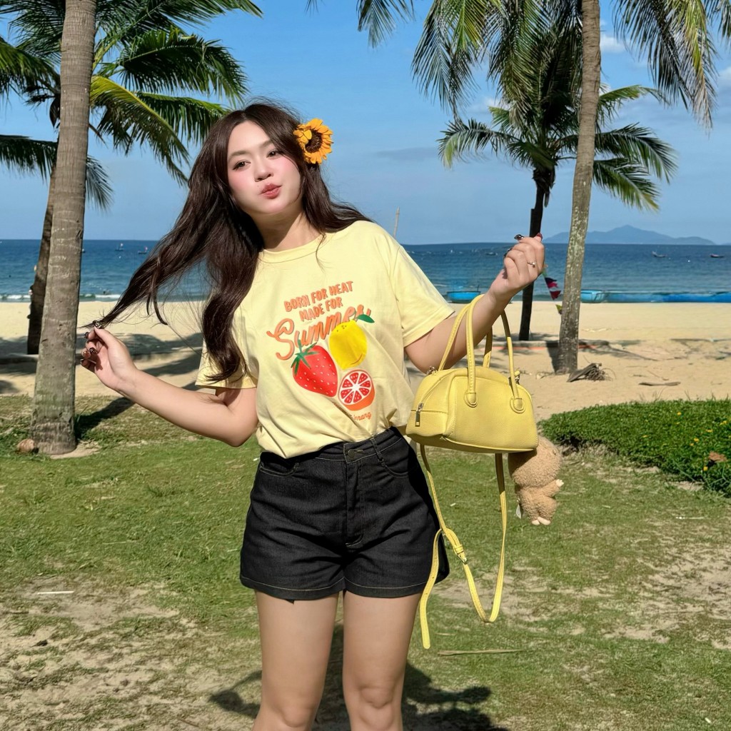 (PB.HAVANA) Áo thun SUNNIE make for Summer by Havana ATH647