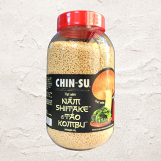  CHINSU < hủ 450g > HẠT NÊM NẤM SHIITAKE VÀ TẢO KOMBU   MASAN Premium Mushroom & Seaweed Seasoning 