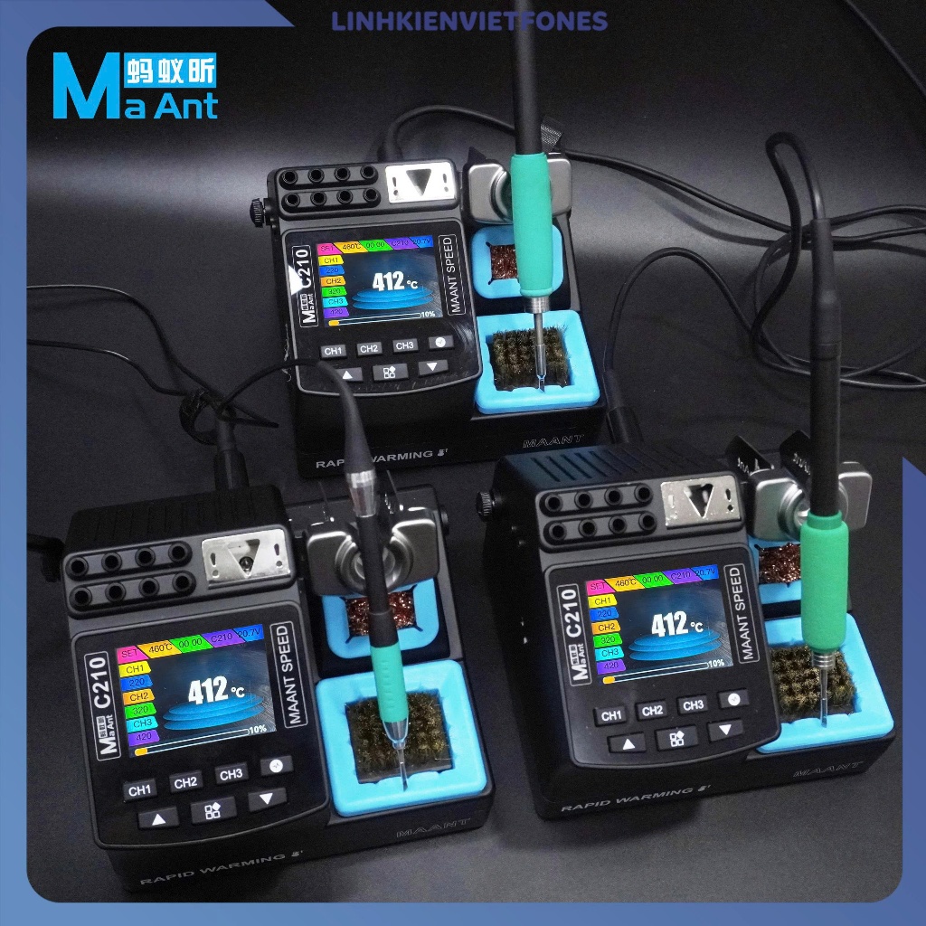 Máy Hàn MaAnt Speed C210 200W (tay hàn tuỳ chọn C210/C115/C245)