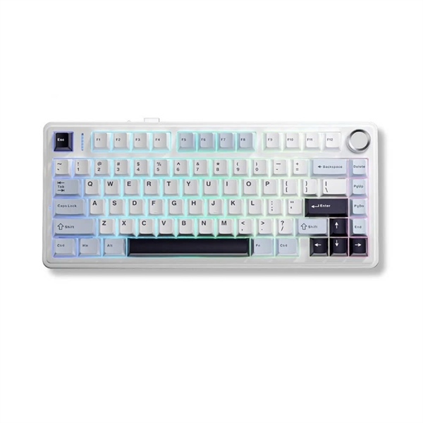 🎮 BÀN PHÍM CƠ GAMING KHÔNG DÂY F75-16 – XANH BĂNG HÀ PHÁ CÁCH ❄️