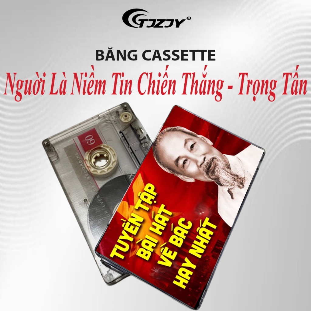 Bộ Sưu Tập Băng Cassette 90 Tuyển Tập Nhạc Về Bác Hồ - Nhạc Vàng, Nhạc Cách Mạng. Copy Nhạc Theo Yêu
