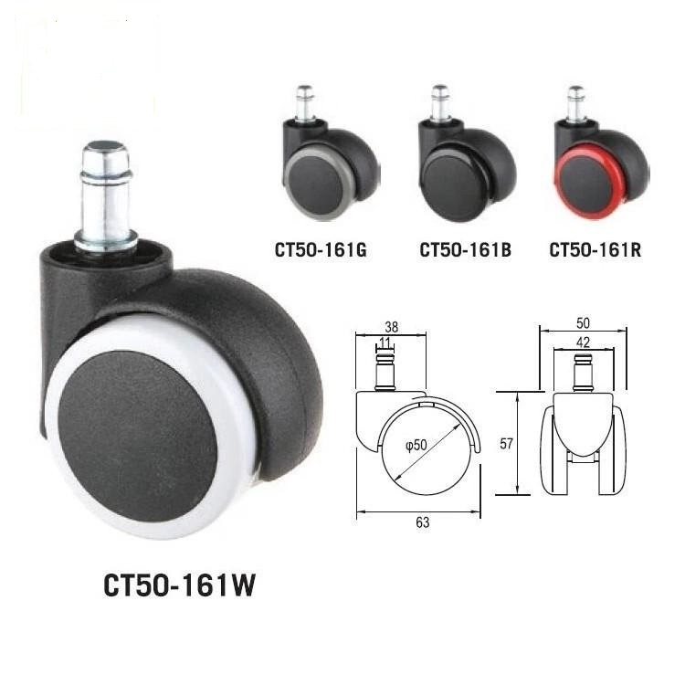 Bánh xe ghế gaming, Bánh xe ghế làm việc, bánh xe ghế phù hợp tất cả dòng ghế xoay văn phòng - BX1C | BigBuy360 - bigbuy360.vn