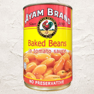 AYAM < Lon SỐT CÀ 425g > ĐẬU SỐT CÀ CHUA / Baked Beans In Tomato Sauce (HALAL)