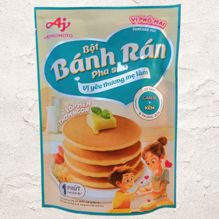 AJ < gói XANH 150g > BỘT BÁNH RÁN PHA SẴN VỊ PHÔ MAI / AJINOMOTO Cheese Pancake Mix