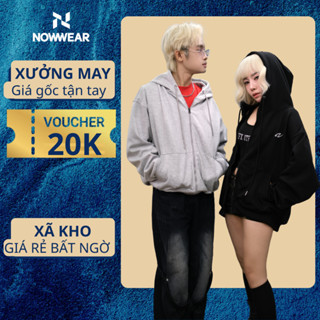    Sản Phẩm Hè    Áo khoác Hoodie Zip form boxy 2Da Phản Quang Nowwear Local Brand Unisex Có Túi 