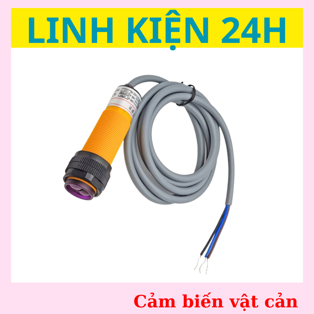 Cảm biến vật cản hồng ngoại E3F-DS30C4 NPN 6-36V - Cảm biến phát hiện vật cản - Cảm biến hông ngoại