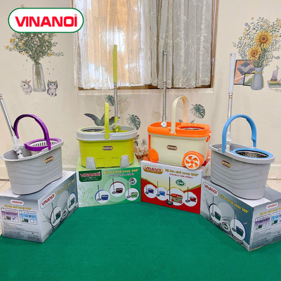 Bộ lau nhà xoay 360 độ Vinanoi CMK