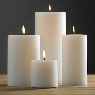 [BST Đủ màu] Nến trụ tròn không mùi D5.5H20 Eden Candle FTRAMART EDC0153 (5.5 x 20 cm) - Tuỳ chọn màu nến