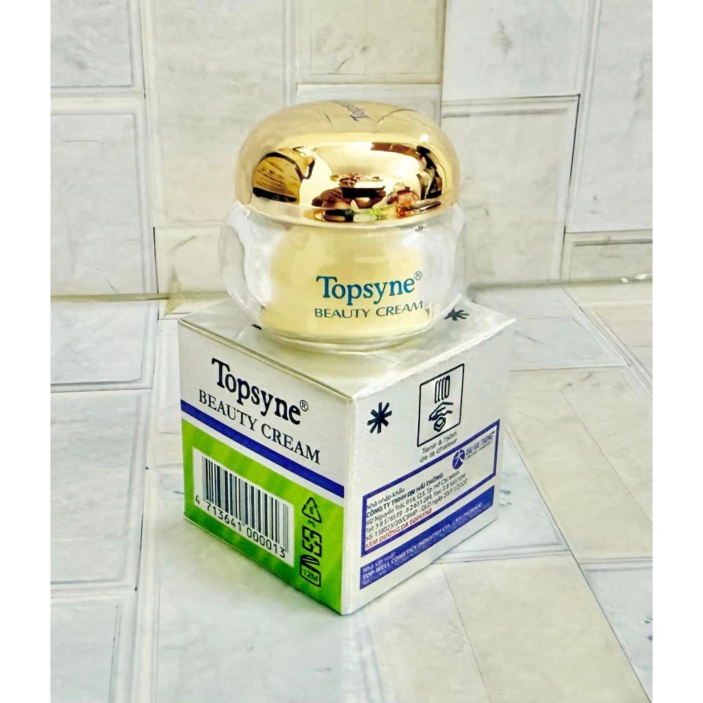 Kem dưỡng trắng da làm mờ thâm nám ngừa mụn Topsyne Beauty Cream.