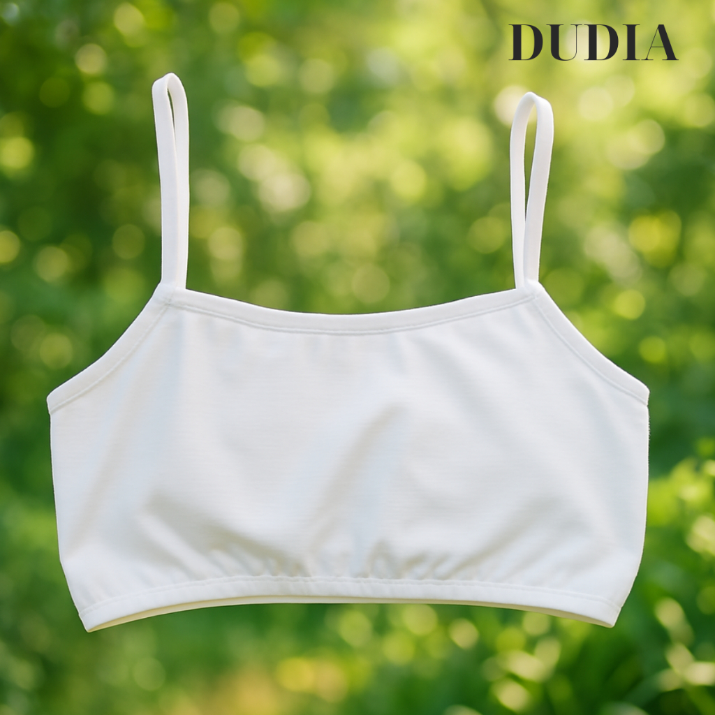 Áo Lót Nữ DUDIA Không Mút Cấp 1 Cấp 2 [Br12]