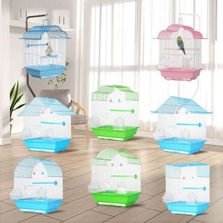  Lồng Nuôi Chim Vẹt Sóc Bay Úc – Có Phụ Kiện | Lồng Sắt Bền Đẹp Cho Động Vật Nhỏ 