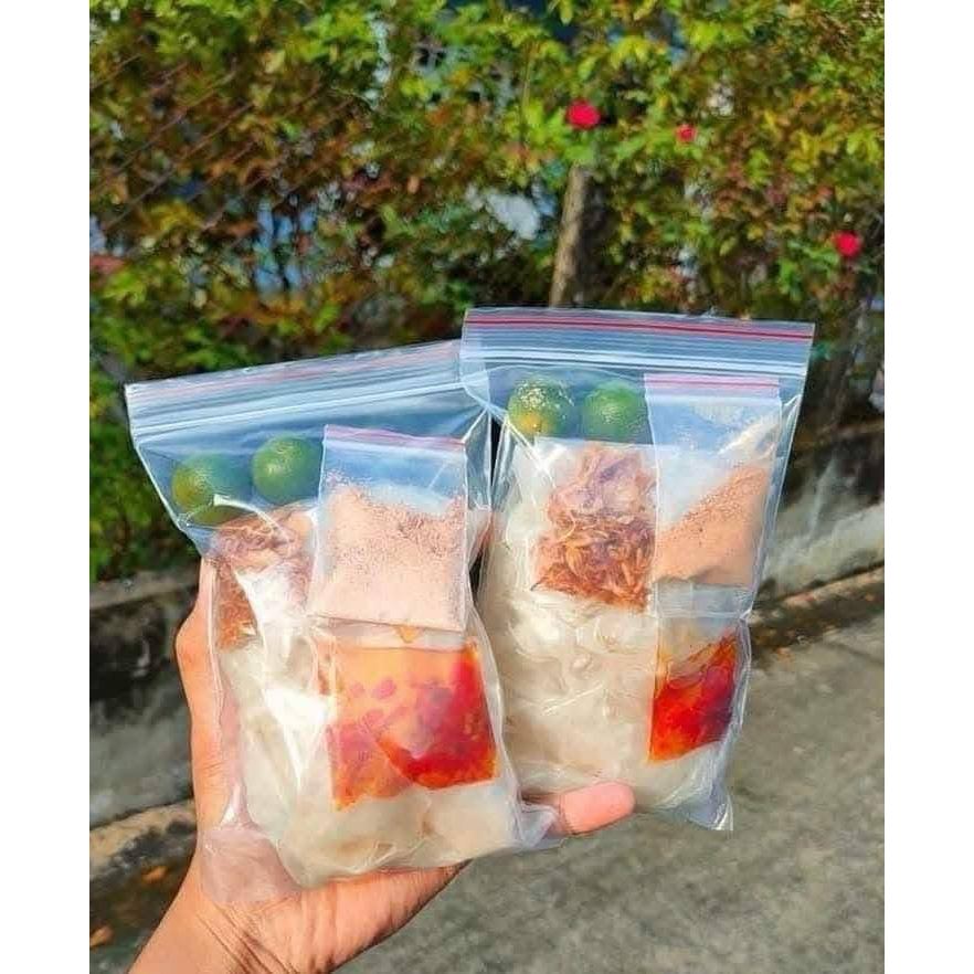 Bánh tráng phơi sương sate muối hành phi tắc ( Mã 8)