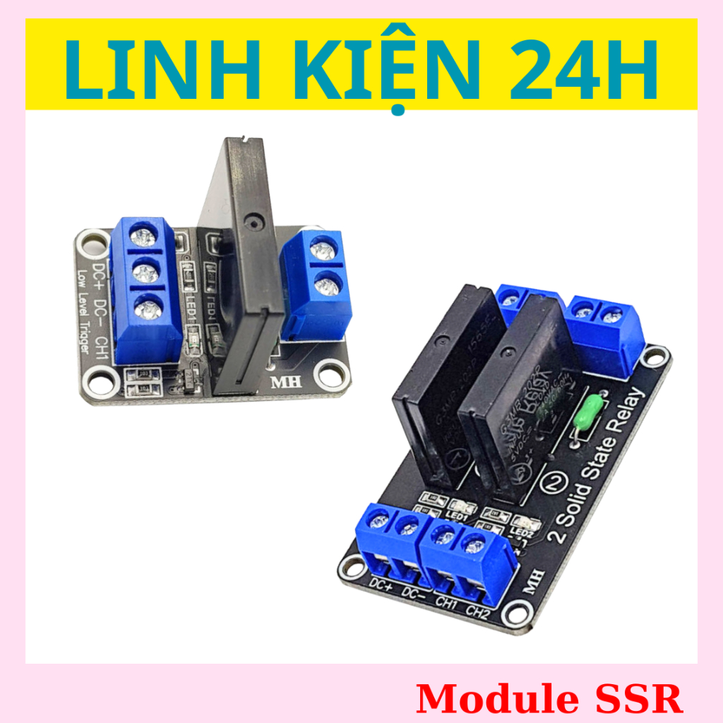 Module Relay Rắn SSR (5VDC) - Mạch relay SSR