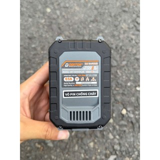 Pin chính hãng Dekton M21-B2065PLUS, 21V 2.0Ah, 5 TP cell, công nghệ lithium-ion, dung lượng 2.0AH