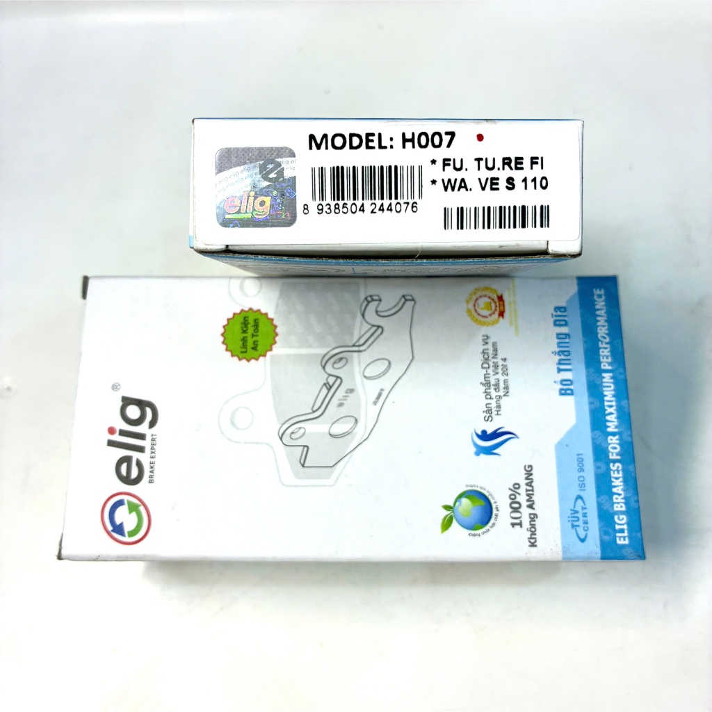 Bố thắng đĩa trước Elig Honda Future FI, Wave S 110 - H007