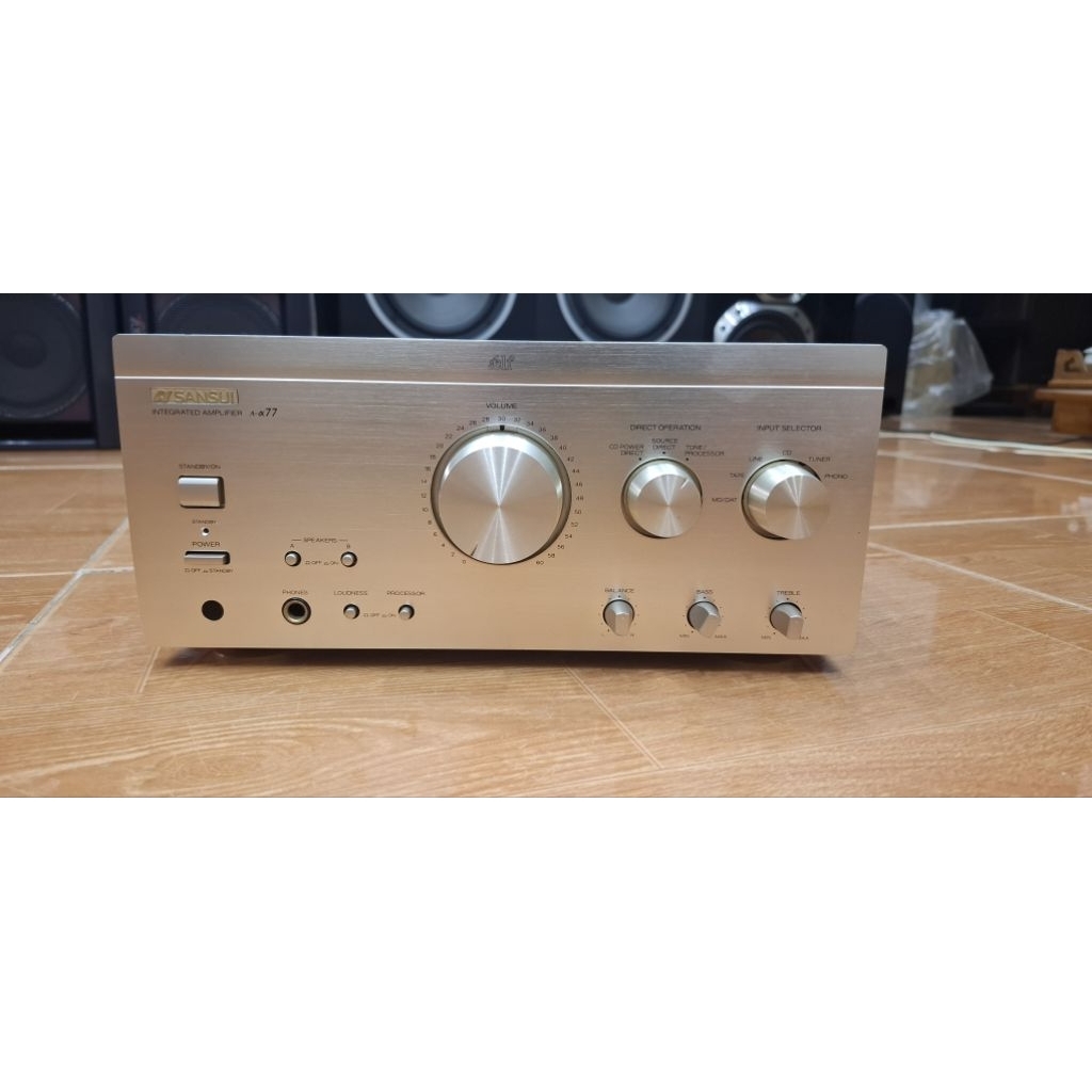 Amply Sansui A-77 quá đẹp