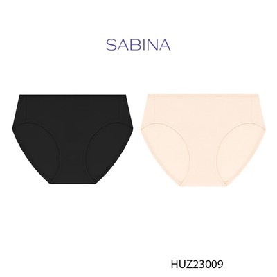 Combo 2 Quần Lót Lưng Vừa Cạp Ngắn Màu Trơn Habpy Lady By Sabina HUZ23009