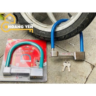 Khoá U Việt Tiệp 06975, khoá U xe máy chống trộm Việt Tiệp, Khoá cửa cổng - Cam kết Chính hãng