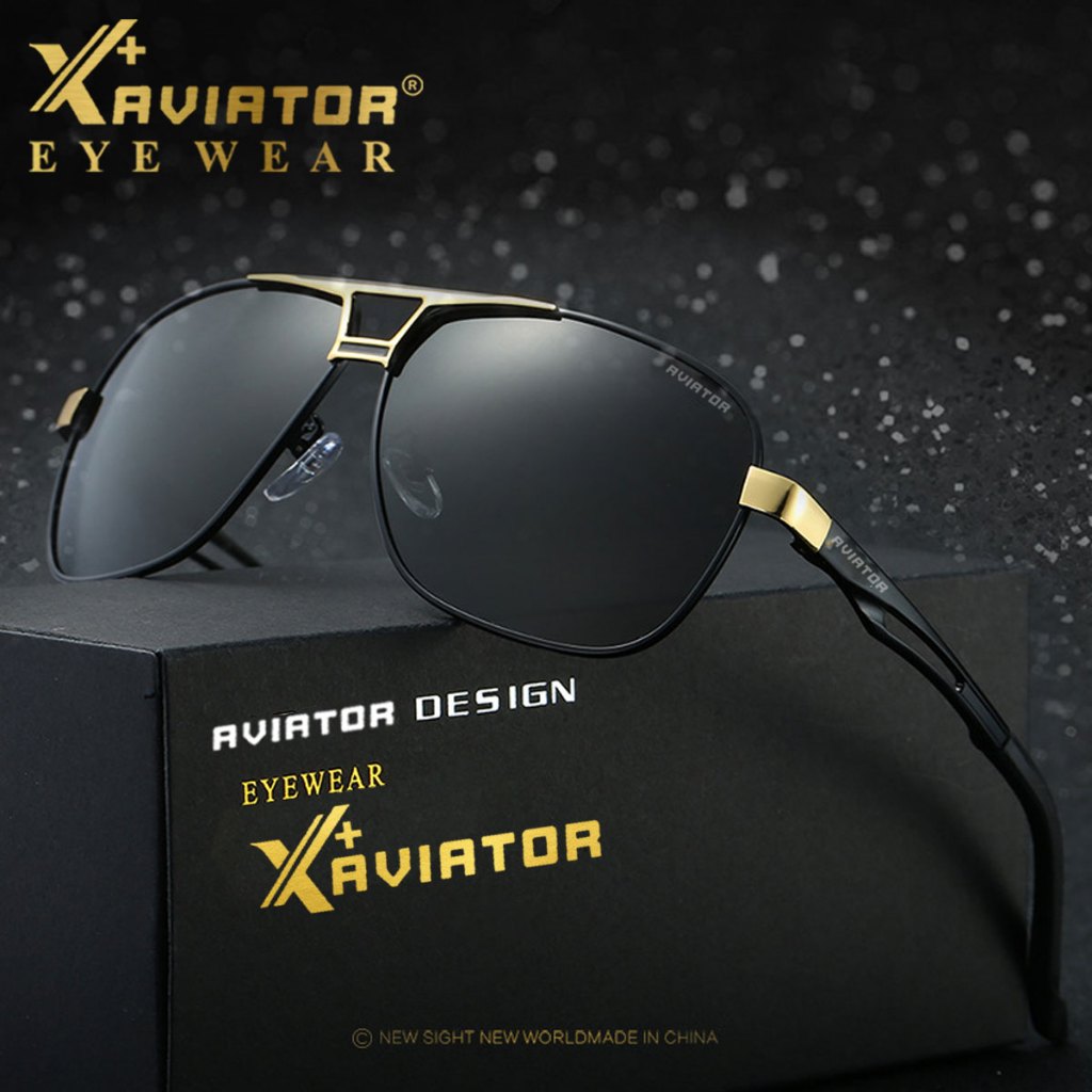 Kính mát cao cấp nam AVIATOR A8521