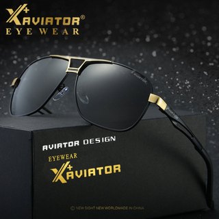 Kính mát cao cấp nam aviator a8521